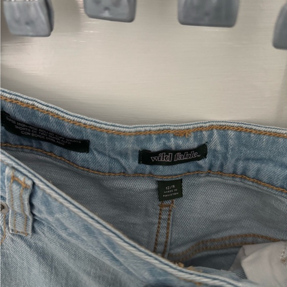 NWT Wild Fable Light Blue Jean Shorts - Picture 4 of 5